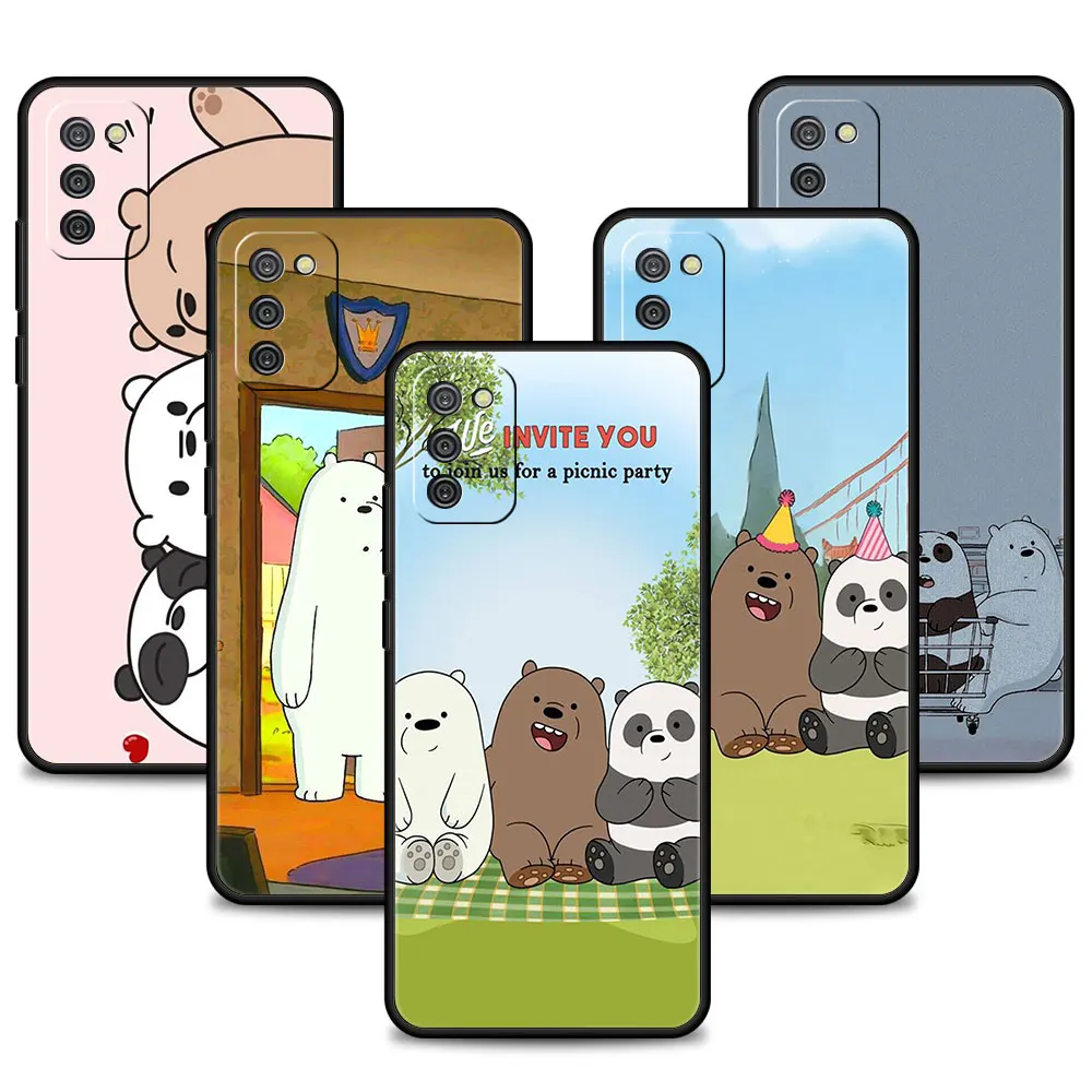 

Celebrate The Birthday We Bare Bears Phone For Samsung A73 A72 A53 A33 A32 A22 A21s A12 A31 A51 A71 A41 A23 A11 Cellular Case