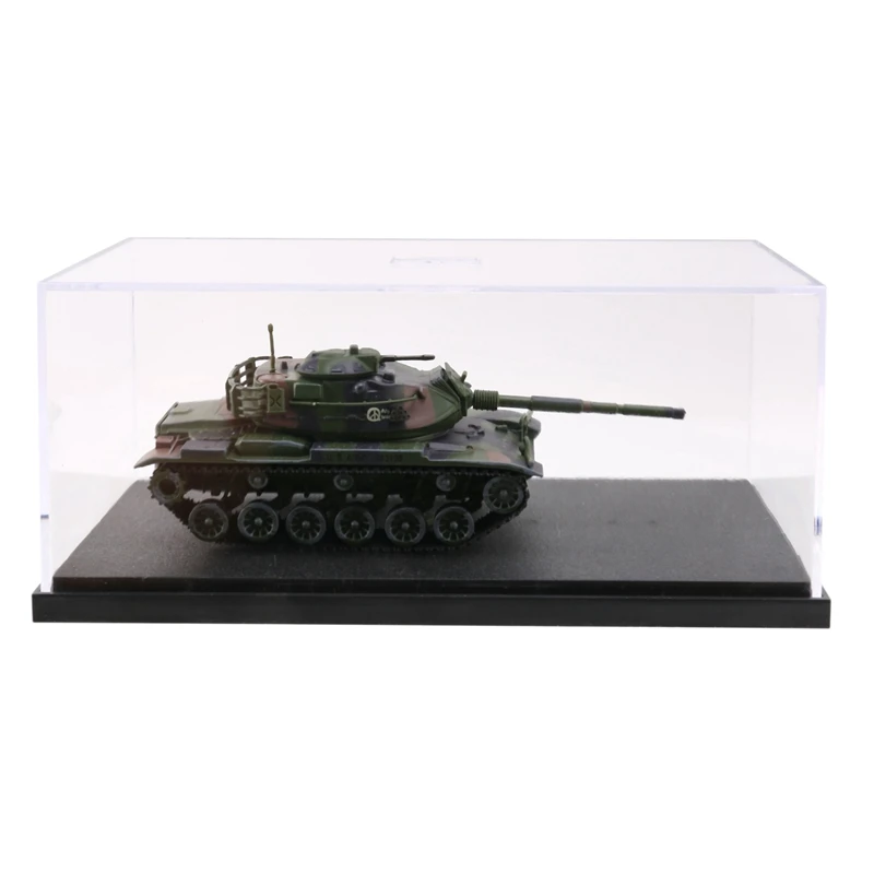 

Модель американского резервуара 12099A 1/72 M60A3 с пылезащитной коробкой, литый под давлением, модель резервуара, Подарочный дисплей, камуфляж