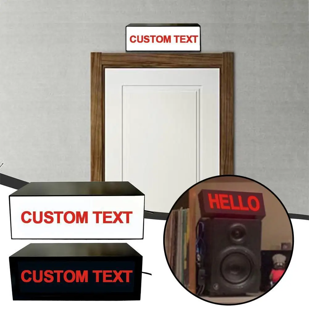 Custom Text On Air Light Sign Recording Sign Studio Home Sign Neon Warning Studio Signs Led Decoration On Air Sign P3m0