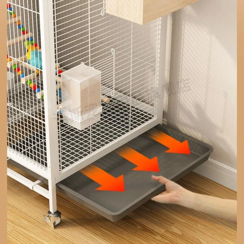 Роскошная клетка для птиц больших попугаев специальная разведения кожи тигра