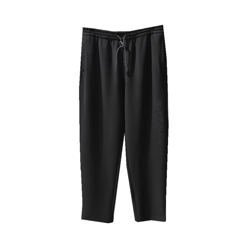 Весна 2024 модные спортивные Прямые брюки со шнуровкой повседневные штаны для