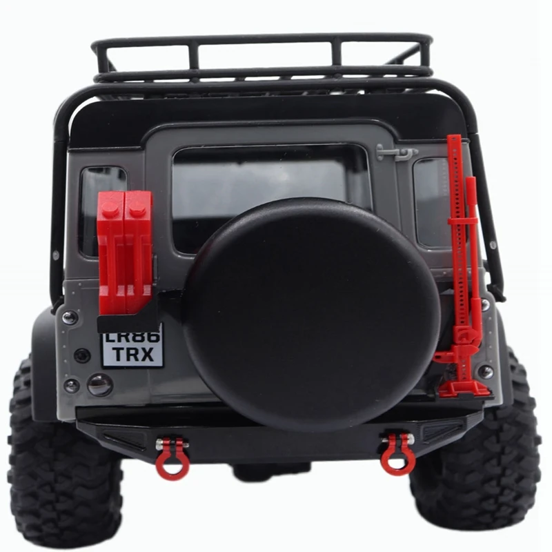 Металлический передний и задний бампер 9734 для Traxxas TRX4M TRX-4M 1/18 детали обновления