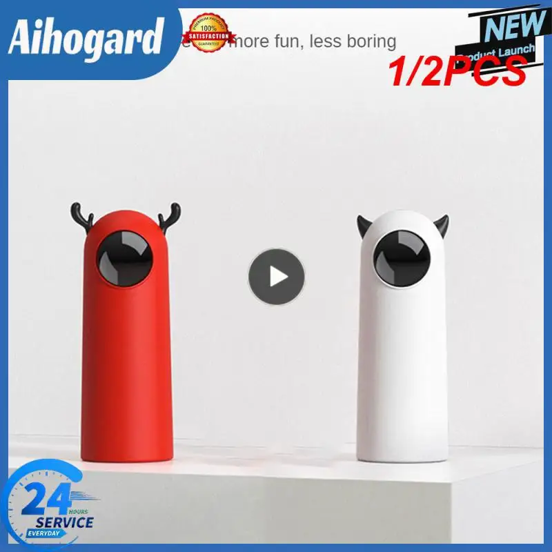 

Автоматические игрушки для кошек 1/2 шт., интерактивные умные дразнящиеся Домашние животные со светодиодной подсветкой, комнатные игрушечные аксессуары для кошек, портативная электронная игрушка для собак