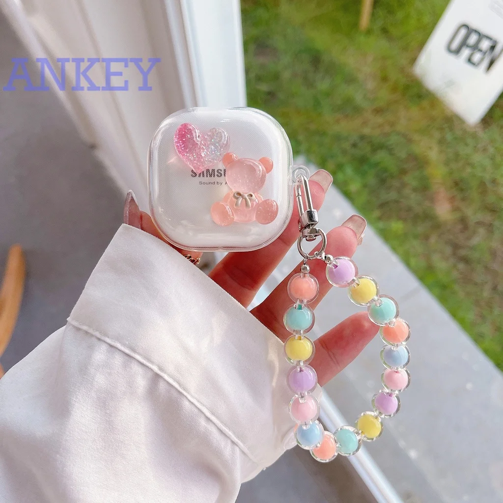 Прозрачный чехол для Samsung Galaxy Buds2 Pro / Buds Live / Buds Pro / Buds 2