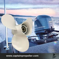captain marine boat propeller 11 34x10 g fit yamaha outboard engine 25hp 30hp 40hp 48hp 55hp 60hp high thrust propeller 3 blade