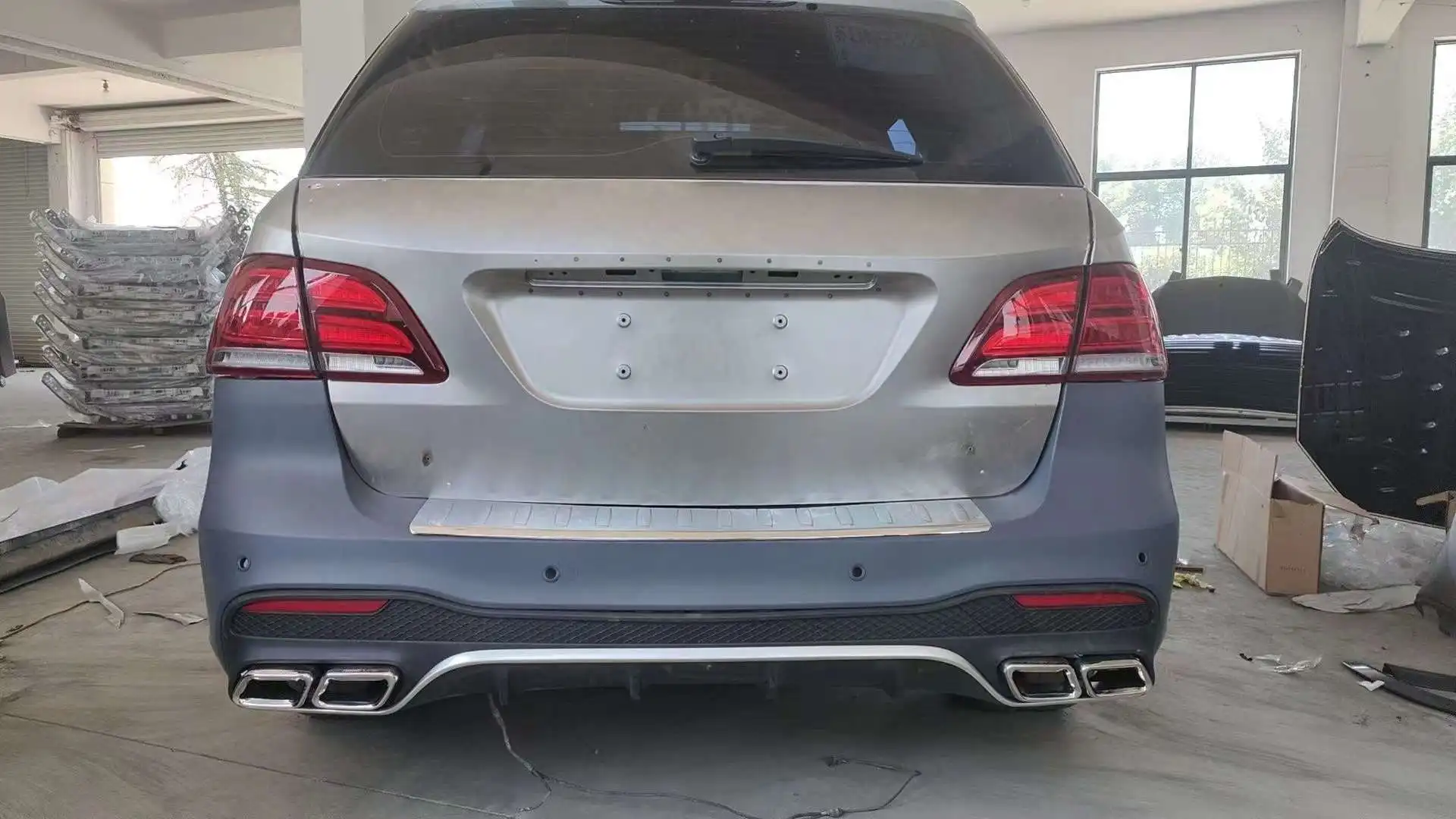 XLstyling Body Kit Conversion Facelift Обновление комплектов для Mercedes Benz ML W164 2005-2012 up GLE W166 2016-2019 AMG63 Style (art.: 3920ccb30eeff) - 3920ccb30eeff
