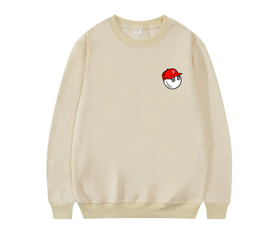 Malbon Spring Autumn/Winter Round Neck Napping Sweatshirt Colorful Men's and Women's Golf Sportswear Long-Sleeved