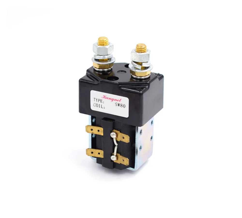 Контактор постоянного тока SW80 125A хранилище нормально открытый 12 В 24 36 48 60 в 72