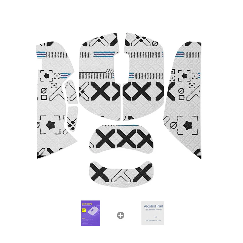 Нескользящая впитывающая Пот ручка-лента для мыши наклейка скейта LAMZU THORN 4K