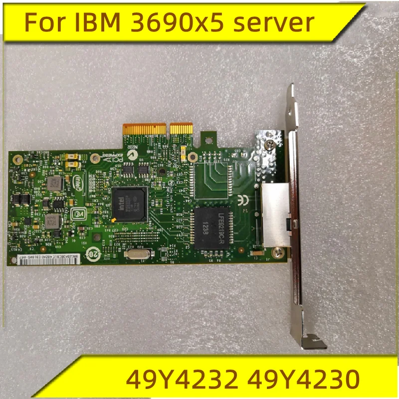 

Original For IBM 3690x5 server Intel dual-port Gigabit network card intel82580 chip 49Y4232 49Y4230