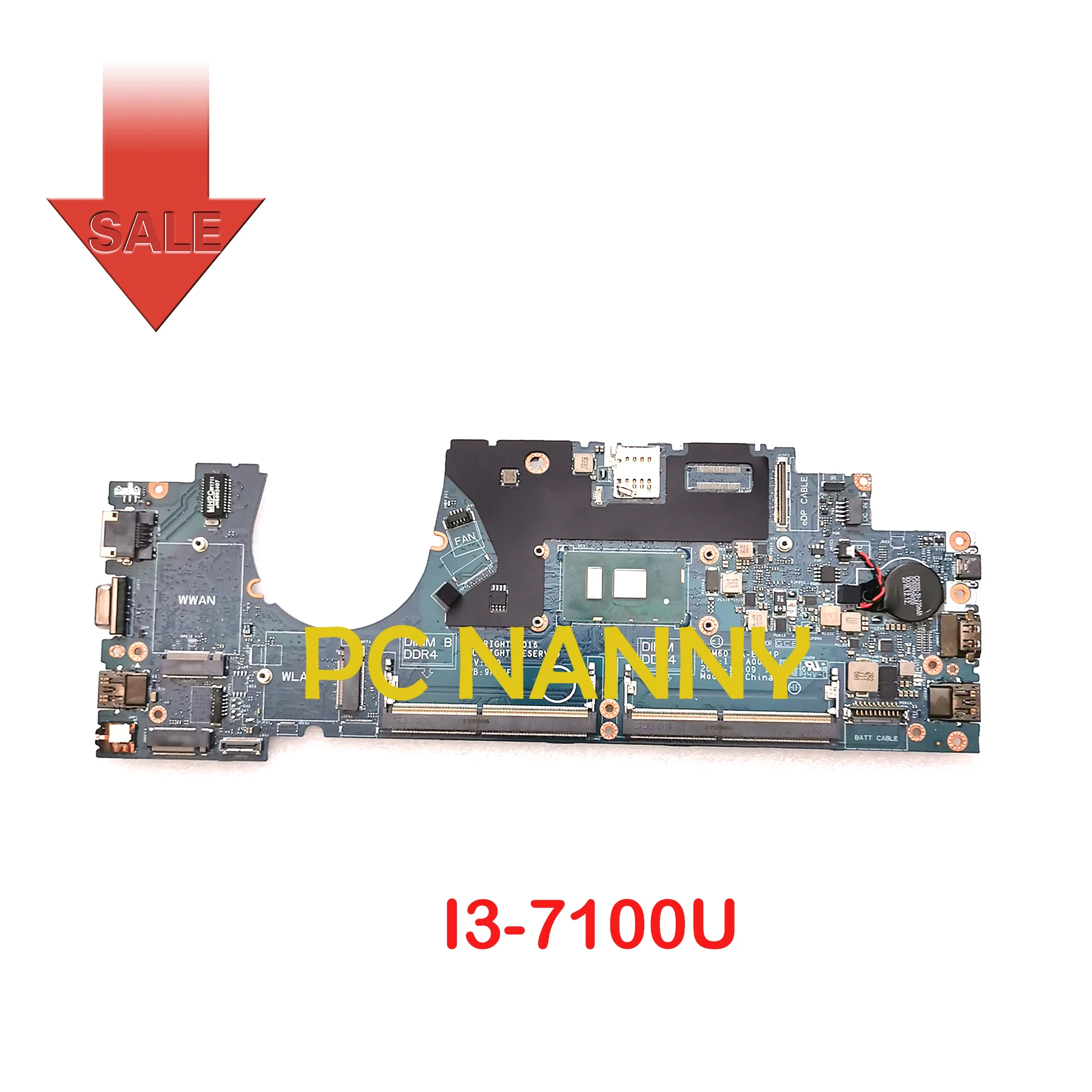 

Материнская плата PCNANNY для ноутбука Dell latitude 5280 0 мм MK9 мм MK9 LA-E071P UMA