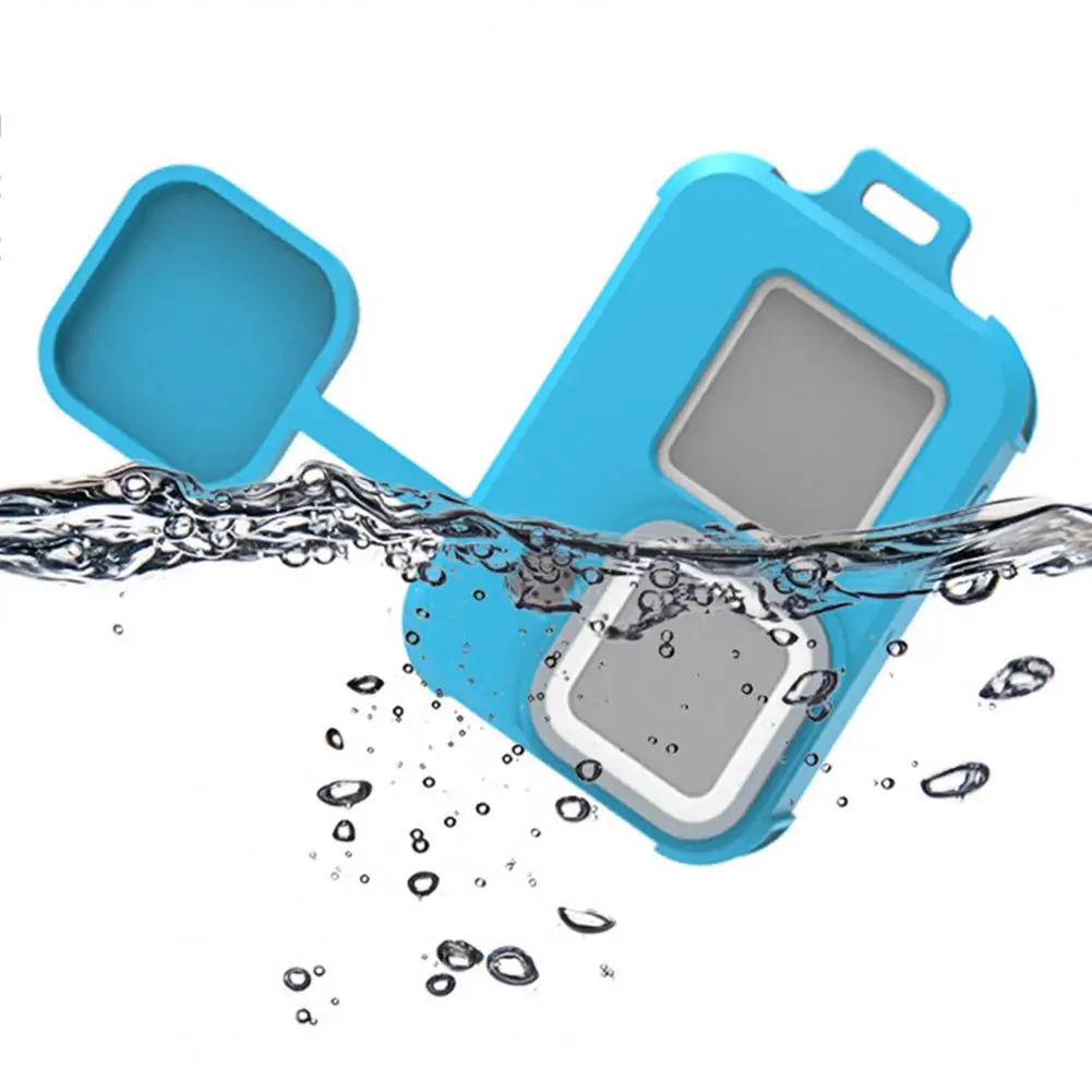 

Чехол для камеры противоударный водонепроницаемый Мягкий силиконовый чехол для спортивной камеры чехол для Gopro9/10 Аксессуары для экшн-виде...