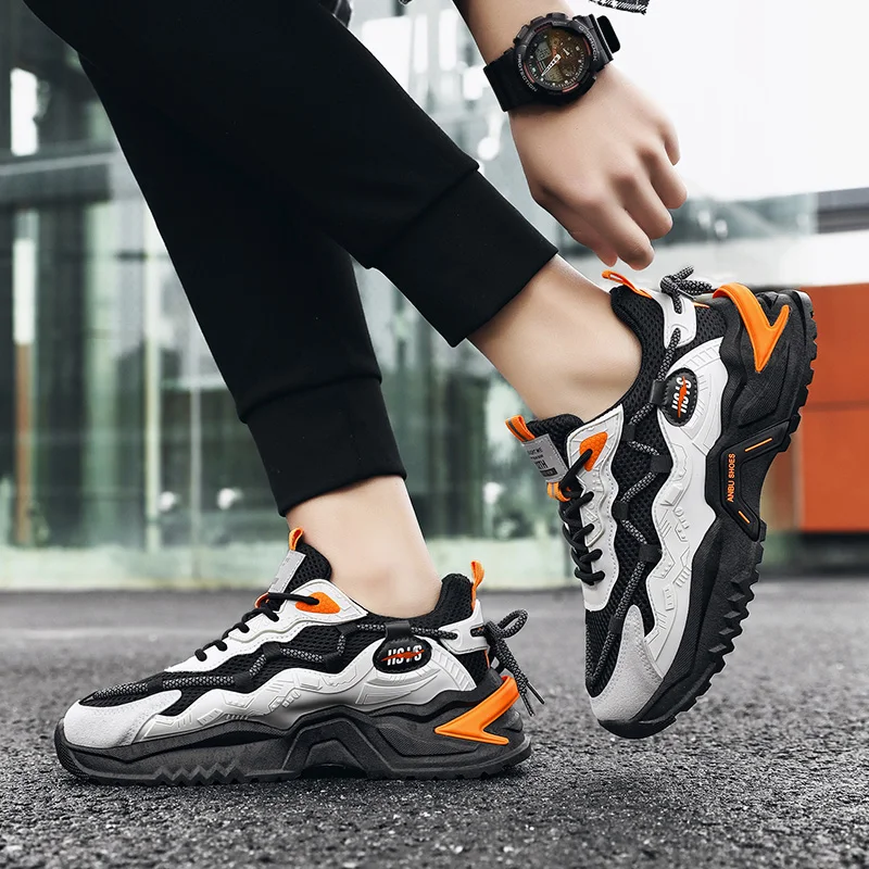 Men's Comfortable Casual Sneakers Adult Teenagers Students Outdoor Running Shoes Walking Shoes School sports shoes 39-44