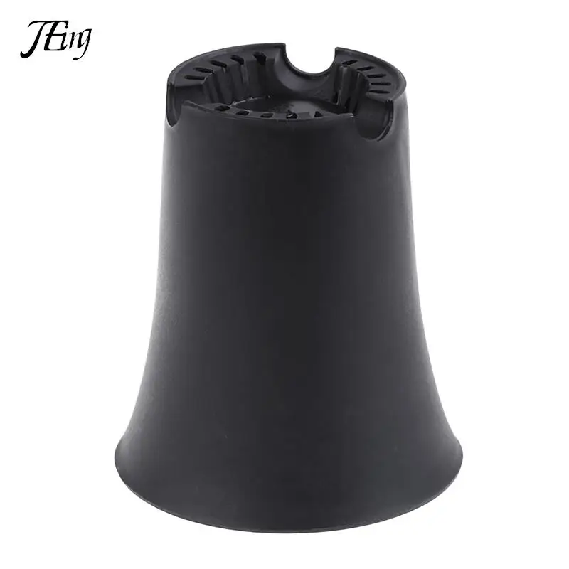 

1PCS Black Plastic Round Succulents Pots For Home Office Or Garden Decoration Flower Planter