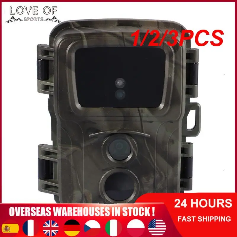 

1/2/3PCS Mini Trail Hunting Camera Wildlife Hunter Cameras Mini600 1080P Forest Animal Cam Photo Trap Surveillance Tracking