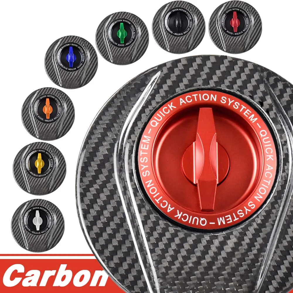 Крышка топливного бака TWM Carbon Quick Action Racing для DUCATI MULTISTRADA V2/V2S V4/V4S/V4 PIKES PEAK замок ключа