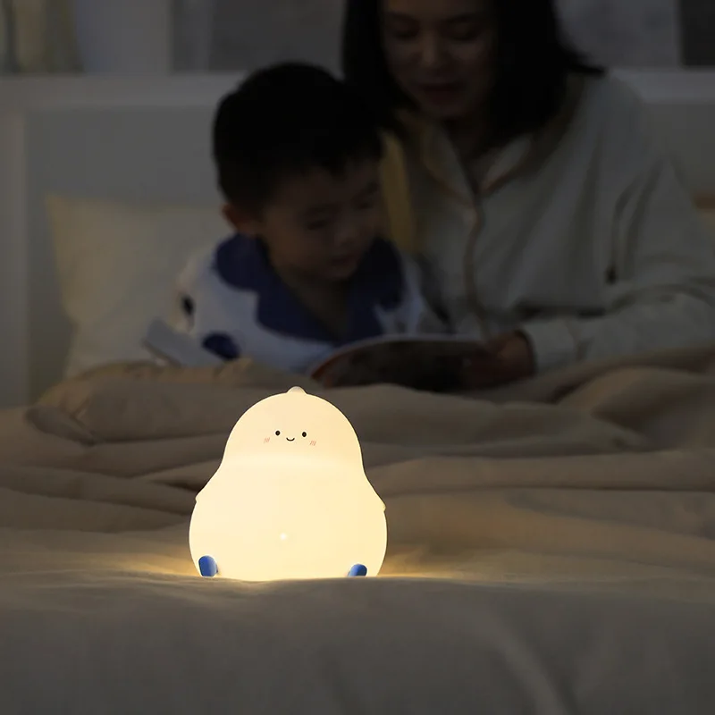 Cute Big Belly Dragon Baby Night Light Nursing Lamp Decoration Home Birthday Gifts Soft Toy Dragon Table Lamps