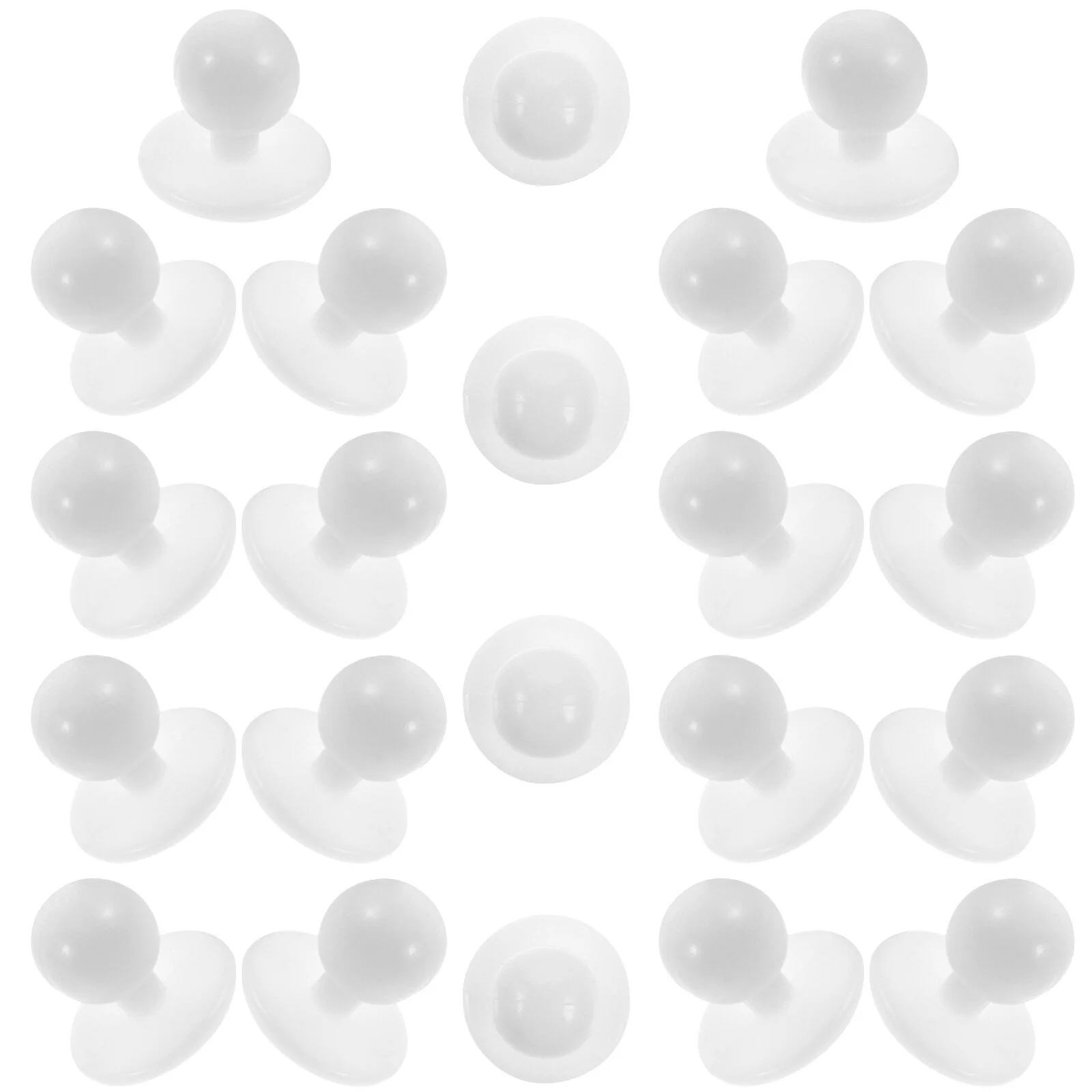 

100 Pcs Wind Coat Clothes Buttons Creative Men Decor Clothing Men Convenient Sewing Plastic Work Handmade