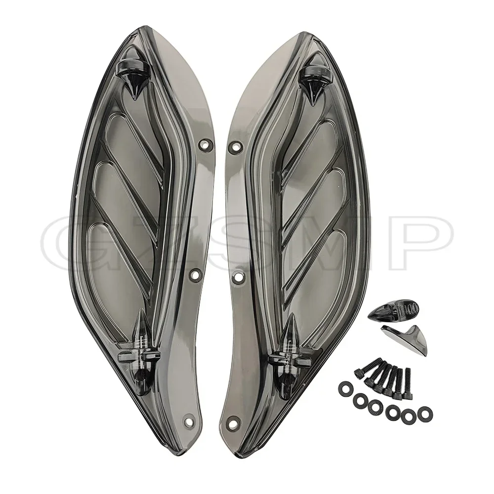 

Дефлектор воздуха для мотоцикла, боковое крыло, лобовое стекло, обтекатель, подходит для Harley Touring CVO Electra Street Glide Ultra Classic FLHX 96-13