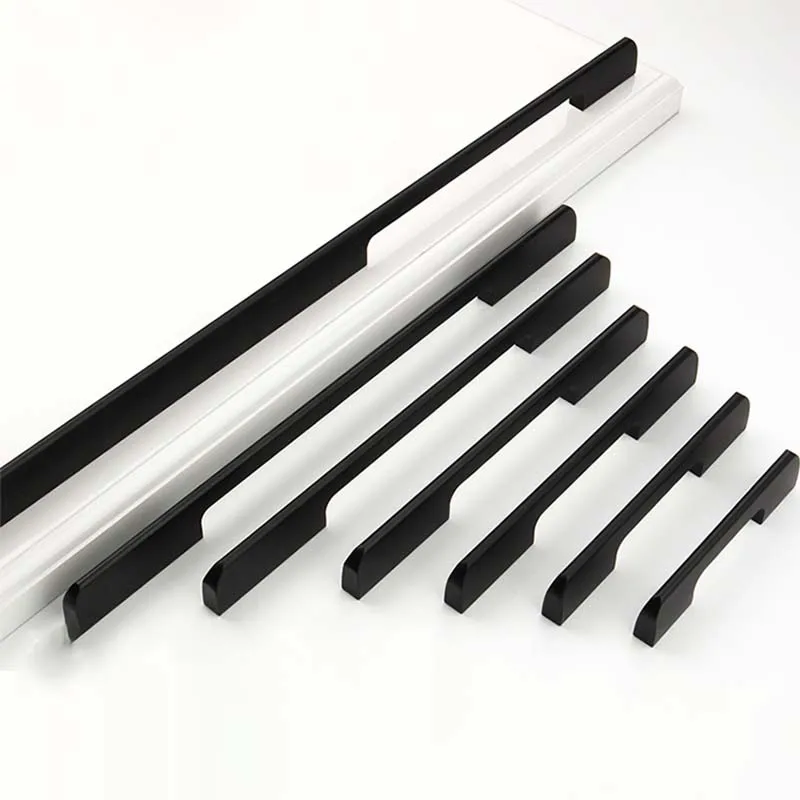 

Light Luxury Golden Cabinet Handle Modern Simple High-grade Copper Color Lengthened Cabinet Nordic Wardrobe Door Drawer Handles