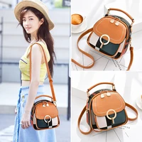 2022 new womens cute bag pu backpack fashion versatile handbag multifunctional shoulder small messenger channels wholesale hot