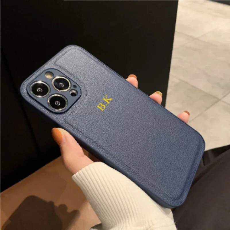 

Leather PU Soft Phone Case For iPhone 13 12 11 Pro X XS Max XR 7 8 Plus Luxury Back Cover