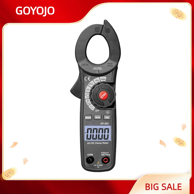 

DT-350 Compact Digital Automatic Distance Measuring AC Clamp Meter