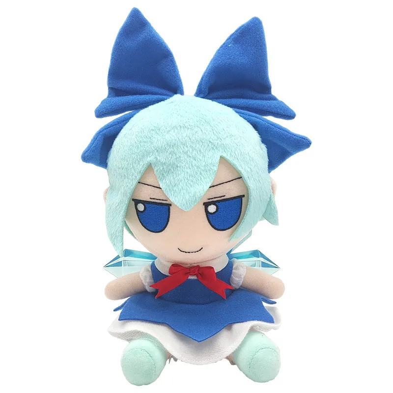 Плюшевая игрушка Touhou Project Fumo 20 см Цирно⑨, версия Ice Cirno Crystal, милая игрушка-плюш, игрушка для игр, кавайный подарок на день рождения (art.: 3920d4d9644f9) - 3920d4d9644f9