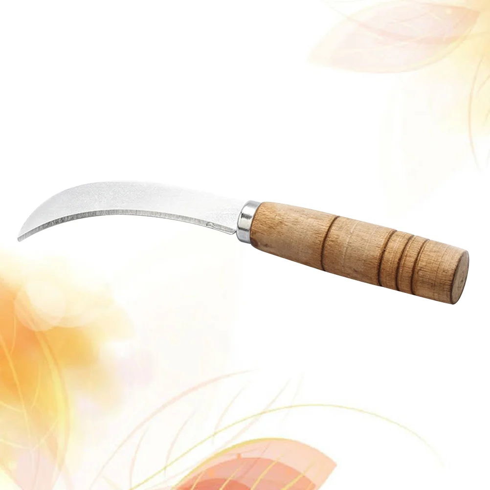 

Sicklefruit Pineapple Stainless Steel Grass Machete Orange Peeling Bananaheld Tool Brush Weeding Gardening Clearing Hook Farming