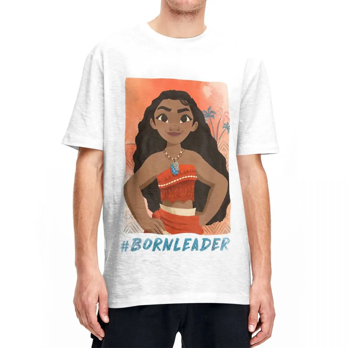 Футболка Мужская/женская из чистого хлопка с круглым вырезом и коротким рукавом