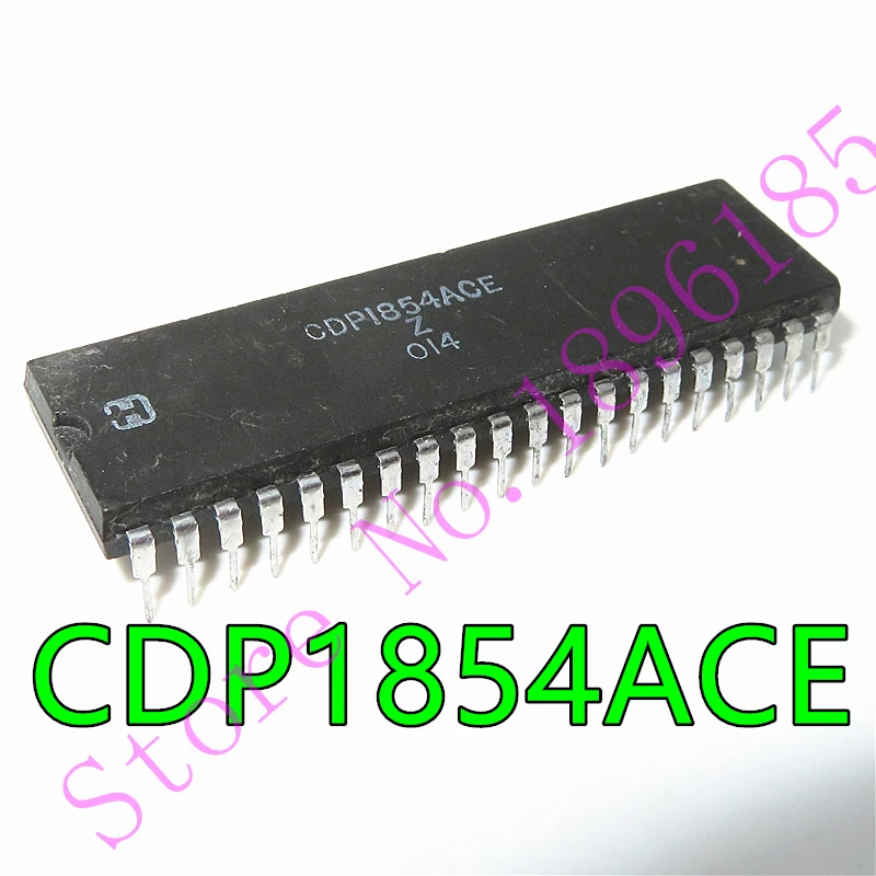 

1pcs/lot CDP1854ACE CDP1854 DIP-40 Programmable Universal Asynchronous Receiver/Transmitter (UART)