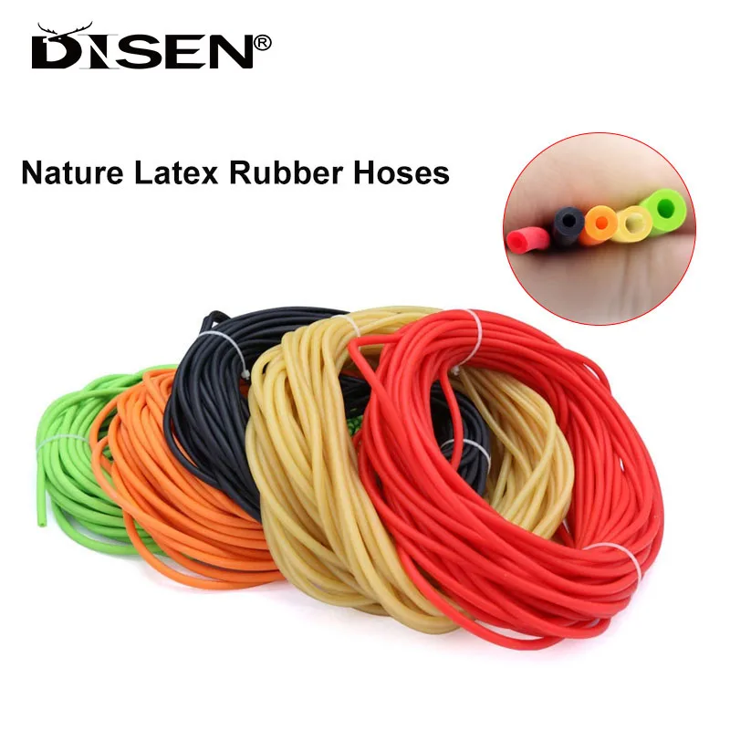 

Nature Latex Rubber Hoses ID1.6 1.7 1.8 2 3 5 6mm High Resilient Elastic Surgical Medical Tube Slingshot Catapult