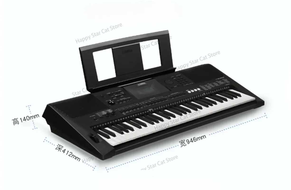 Применимо к использованию для Yamaha Electronic Piano PSR-E473 взрослый 61 клавиша DJ сценическая