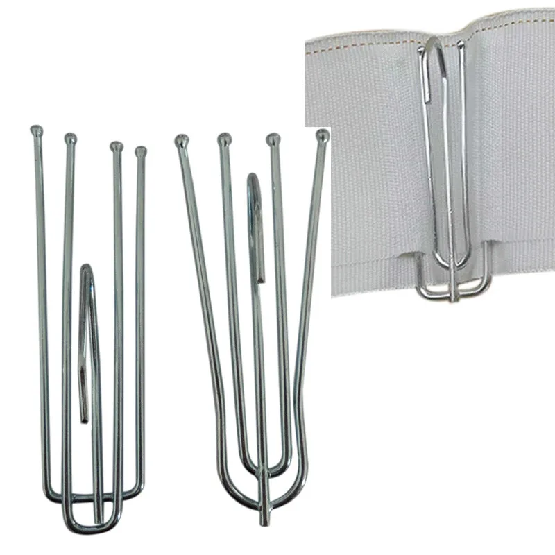 

50/48 Pieces of High-quality Curtain Hooks and Tapes, Curtain Accessories, Window Hardware Accessories, Curtain Hooks