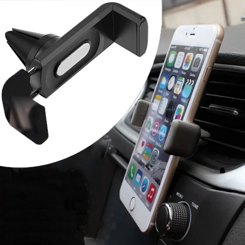 

Universal Cellphone Holder Car Air Outlet Mount Clip for Mobile Phone Holder ABS Car Mount Phone Support Interior Accessories
