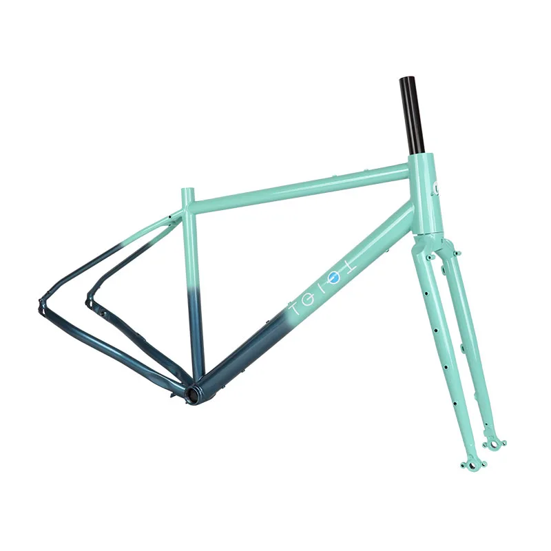 Хромированная рама для велосипеда с вилкой