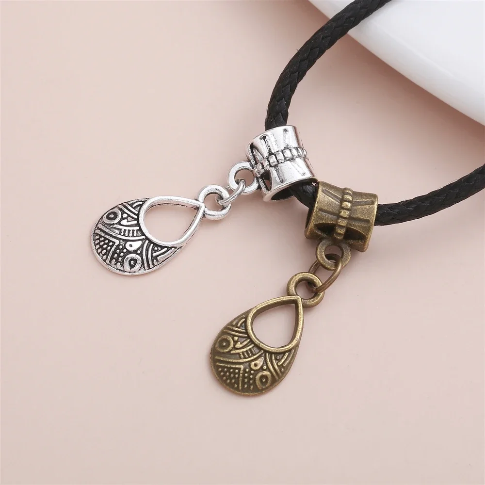 Изысканные винтажные подвески в виде капель воды аксессуары для изготовления