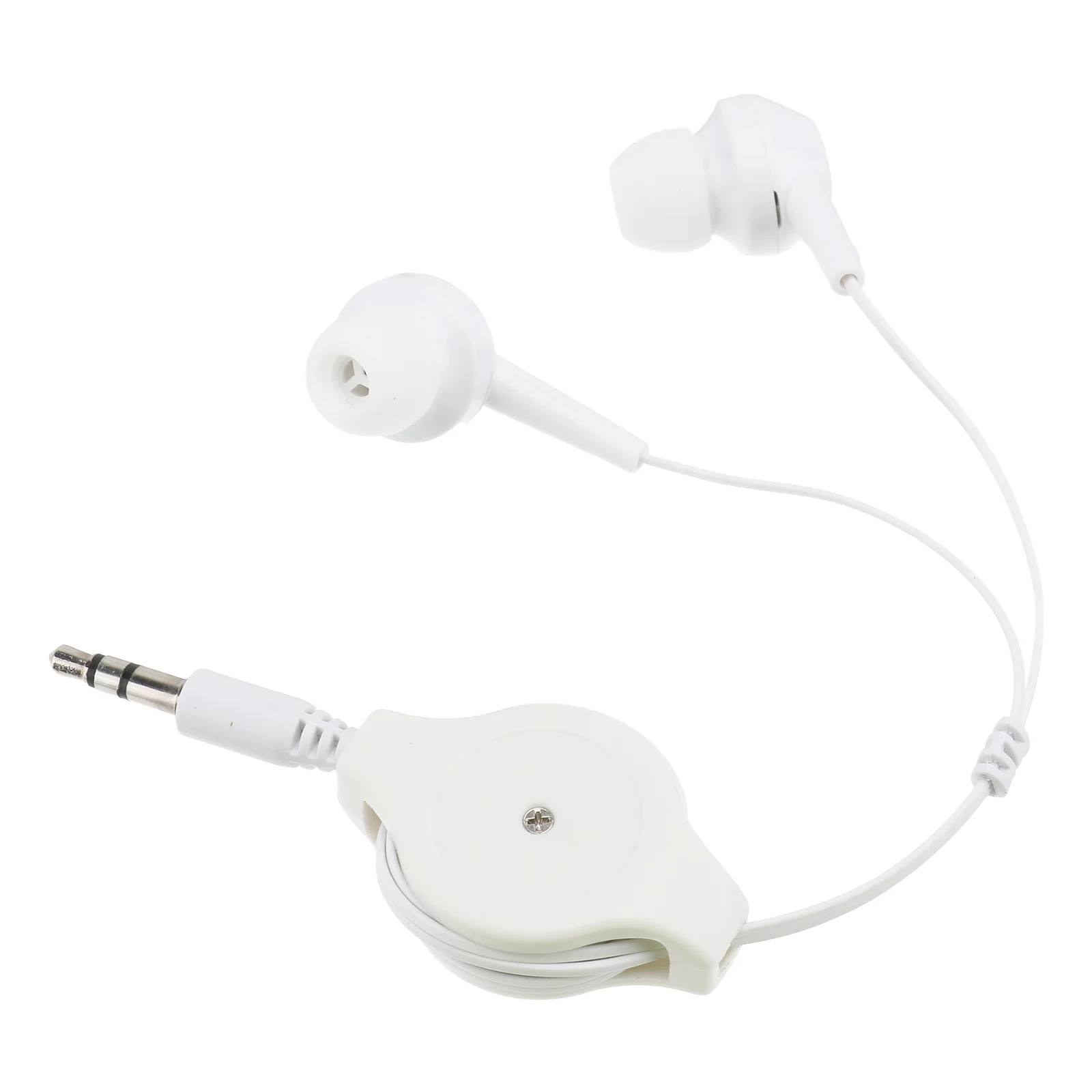 

Mp3-двойные телескопические наушники-вкладыши, цвет белый