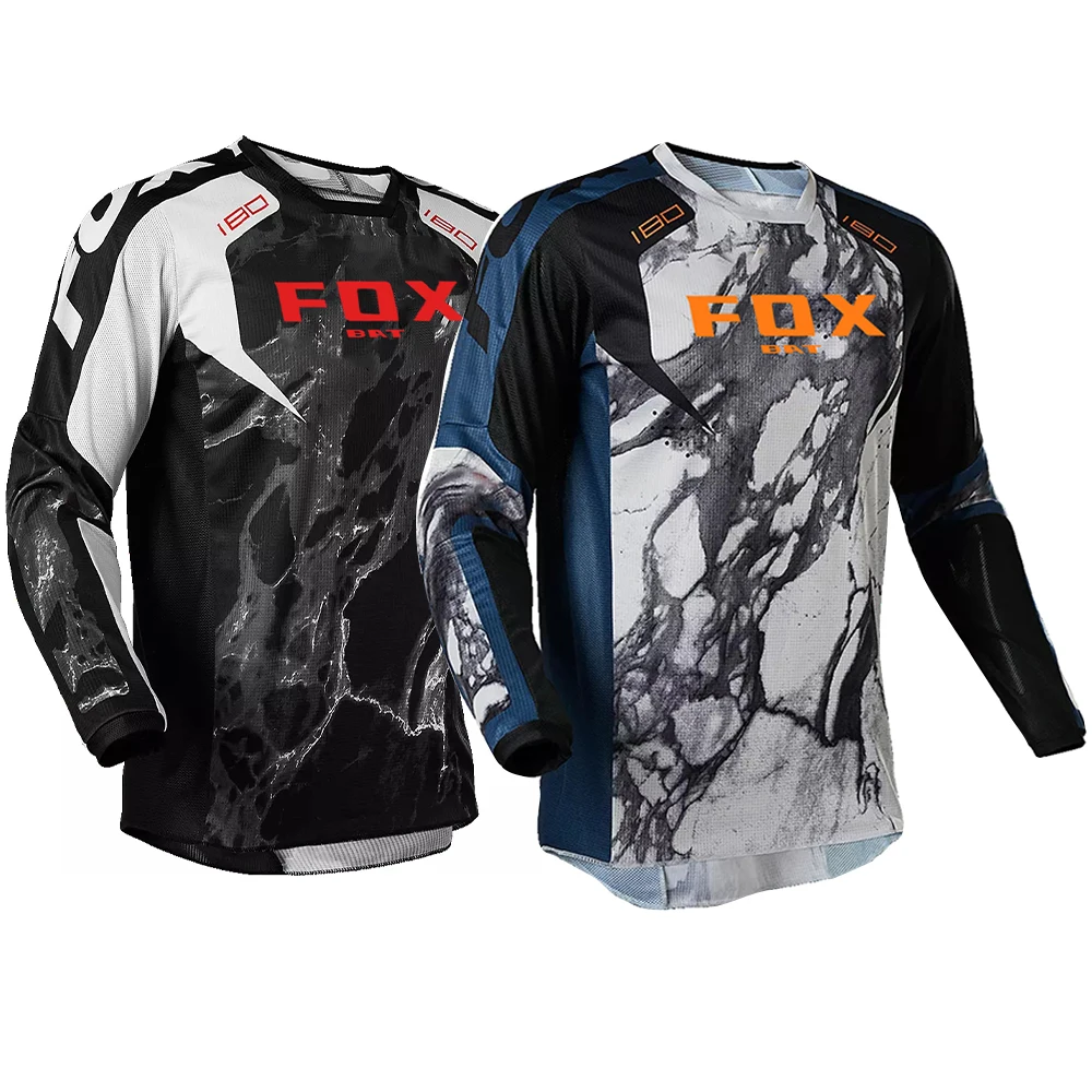

Men's Downhill Jerseys BAT Fox Mountain Bike MTB Shirts Offroad DH Motorcycle Jersey Motocross Sportwear Clothing