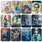 Картина по номерам HUACAN, Женская фигурка, Женский рисунок, уникальный подарок, Раскраска по номерам для девушек в гостиной