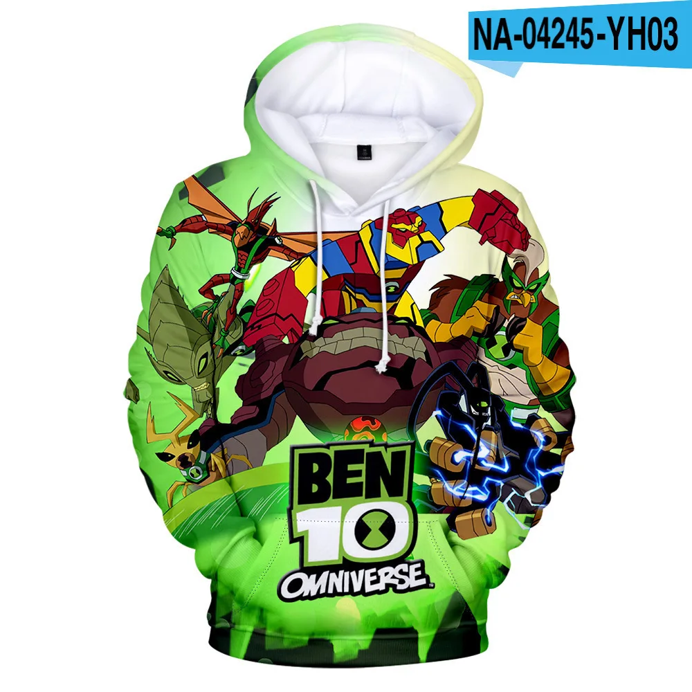 Новый аниме Omnitrix Ben10 толстовки для косплея толстовка мужской спортивный костюм с