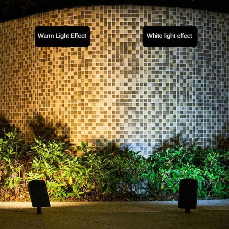 Солнечный прожектор уличный садовый для газона плагин украшение сада виллы