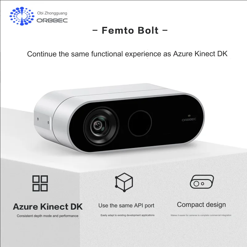 Набор для разработки стереосистемы ORBBEC Femto Bolt Bluetooth Kinect DK