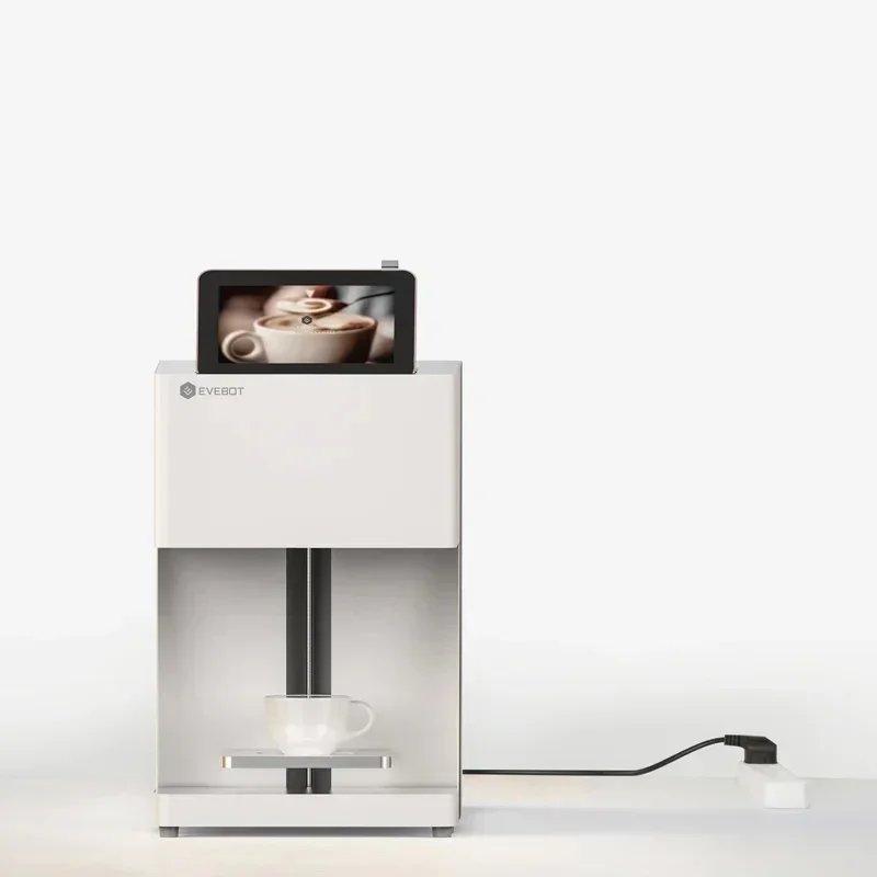 Фото Многоцветный принтер для кофейных напитков Evebot EB-FC1, цветной пищевой принтер, подходит для печати фотографий, персонализированных узоров, коктейлей №3