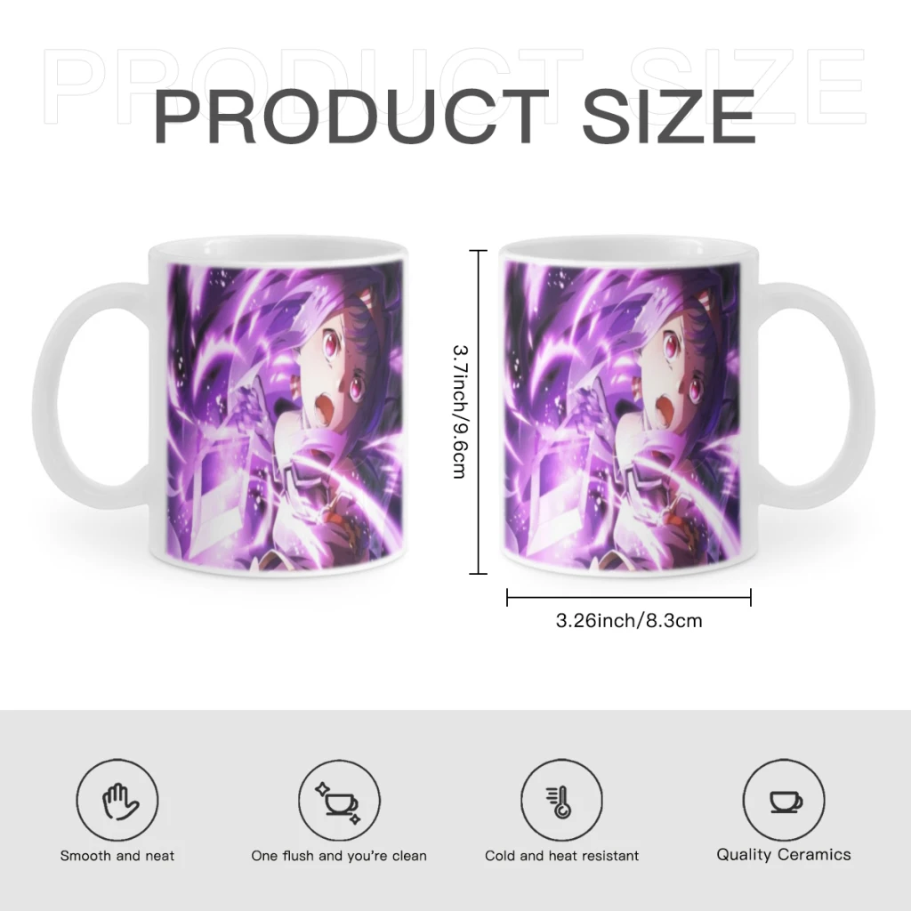 Кофейные чашки Аниме New SAO Kirito Yuuki Asuna многоразовая портативная кофейная чашка