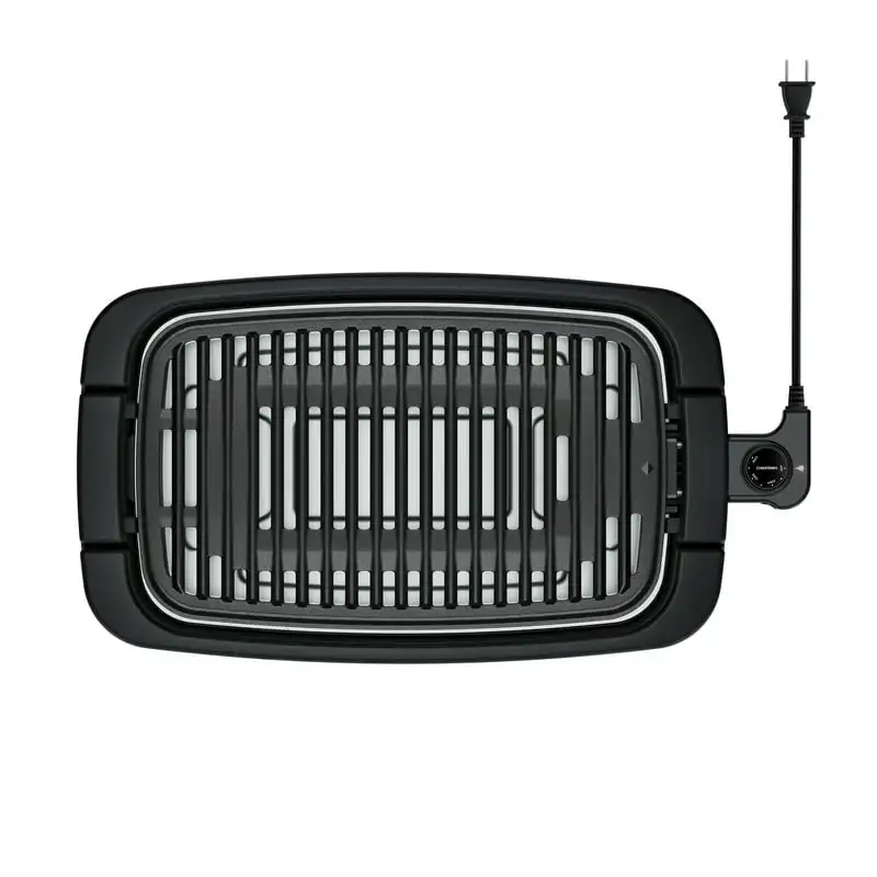 

Indoor Grill, Adjustable Temperature Control, Dishwasher-Safe Parts