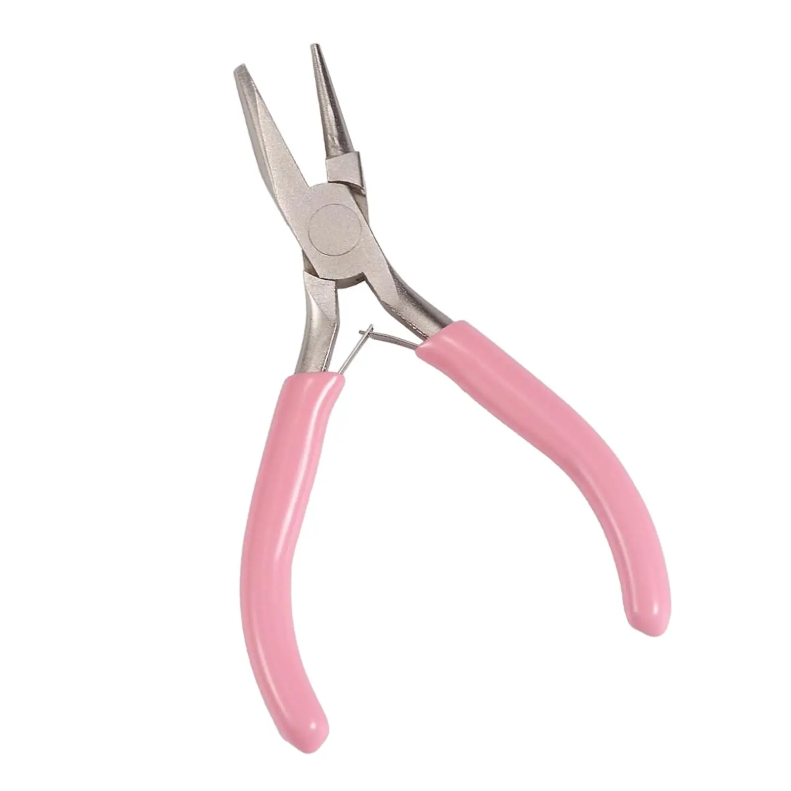 

Круглые кусачки из углеродистой стали, портативные профессиональные кусачки для проволоки, кусачки для колец, изготовление ювелирных изделий, бисероплетение