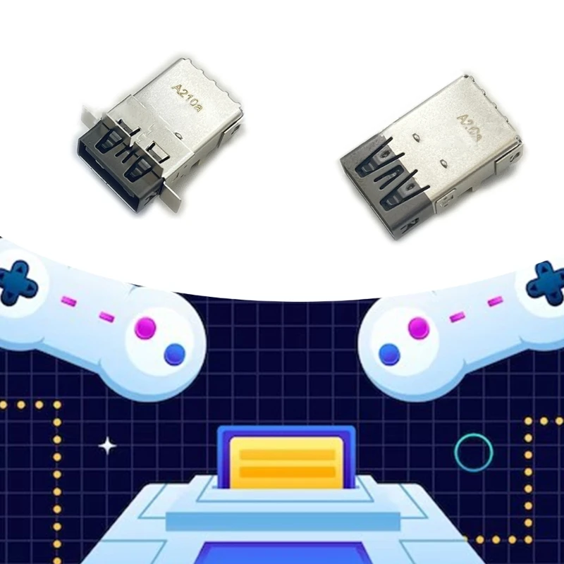

Versatile USB Converter Convenient USB Connector Metal for Gaming Accessories U4LD