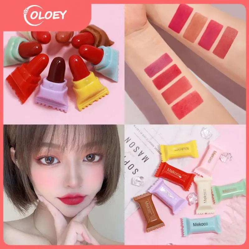 

8 Colors Mini Candy Lipstick Set Velvet Matte Lipsticks Sexy Red Tint Waterproof Long Lasting Lip Gloss Makeup Women Cosmetics