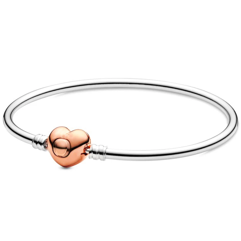 Bracelet Original en Argent 925, Convient pour Pandora, Perlé, Boutique, Fait à la Main, Bijoux pour Femme, Cadeau de ixde Fiançailles